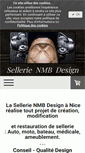 Mobile Screenshot of nmb-design.fr